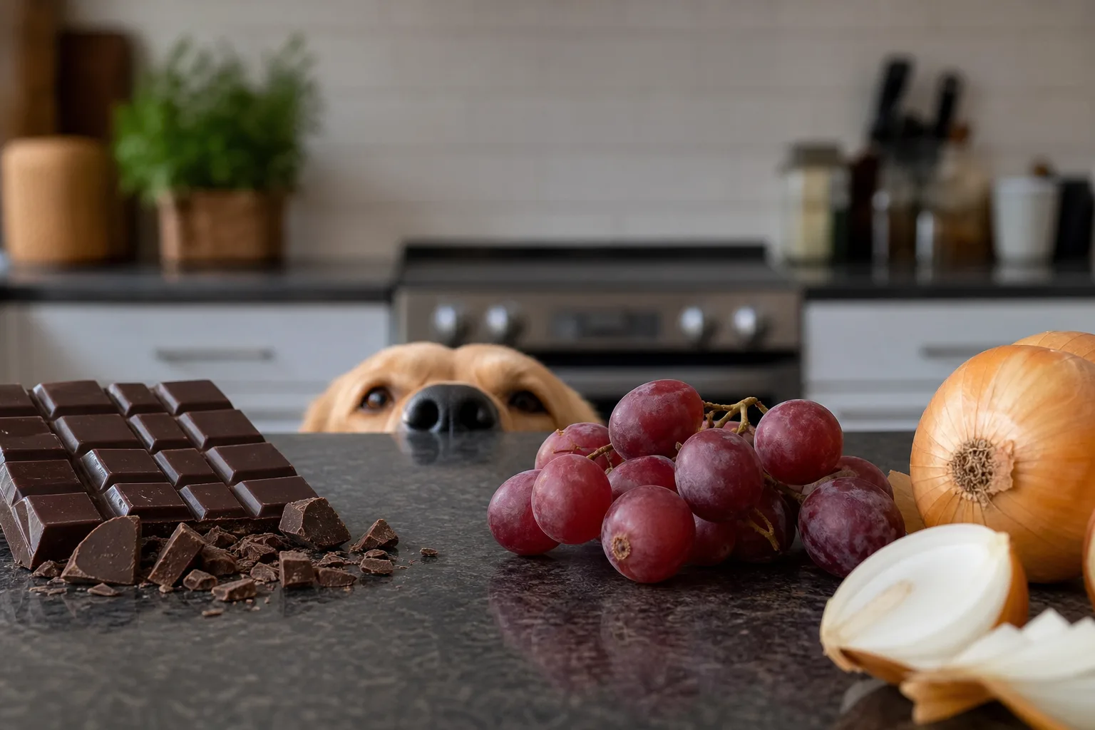 7 alimentos proibidos para cães que todo tutor deve conhecer