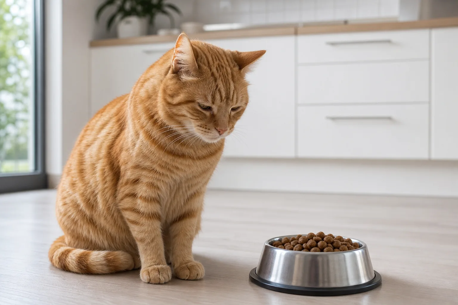 Gato parou de comer: o que pode ser?