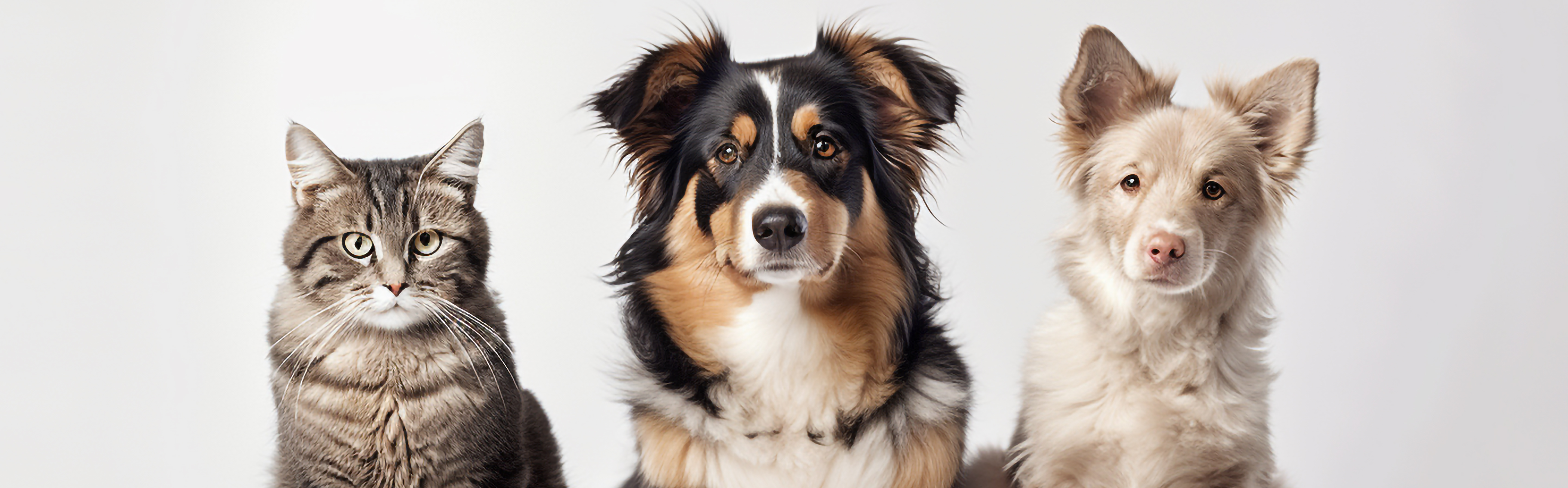 Cão e gato no conforto de casa em Mandaqui