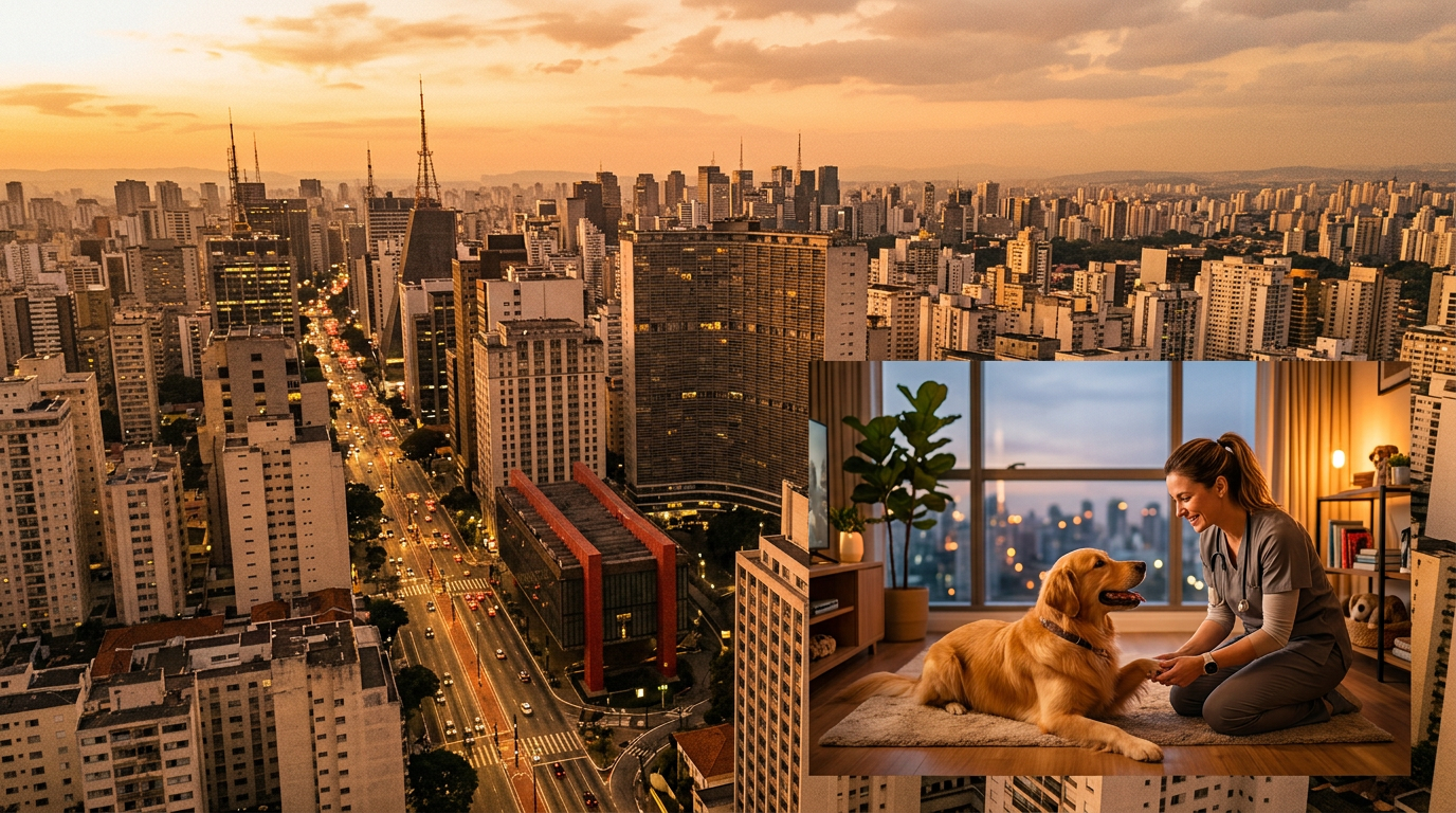 Veterinário domiciliar em São Paulo: atendimento em casa